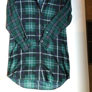 Equipment plaid dress